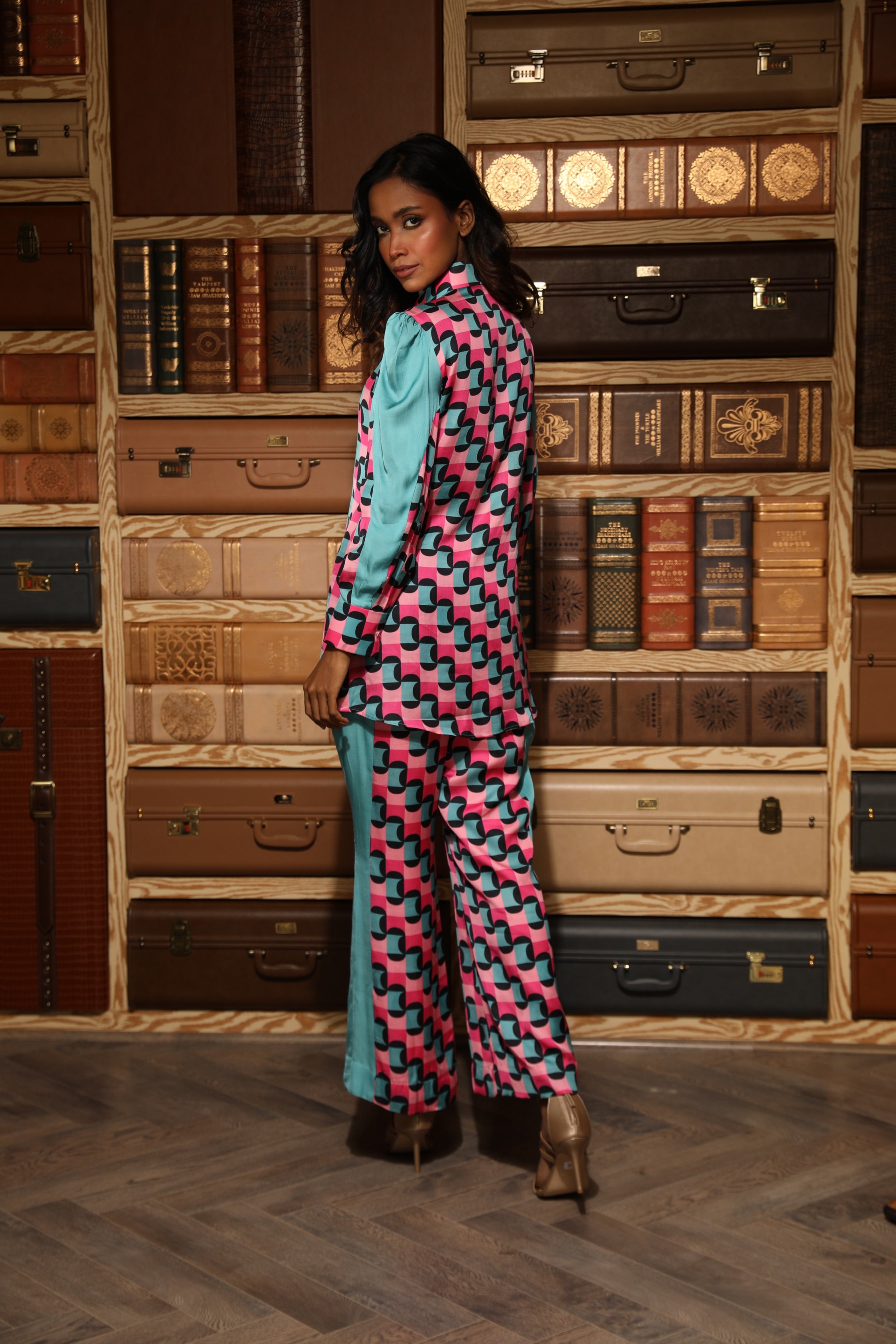 MULTICOLOR PRINTED CO-ORD SET