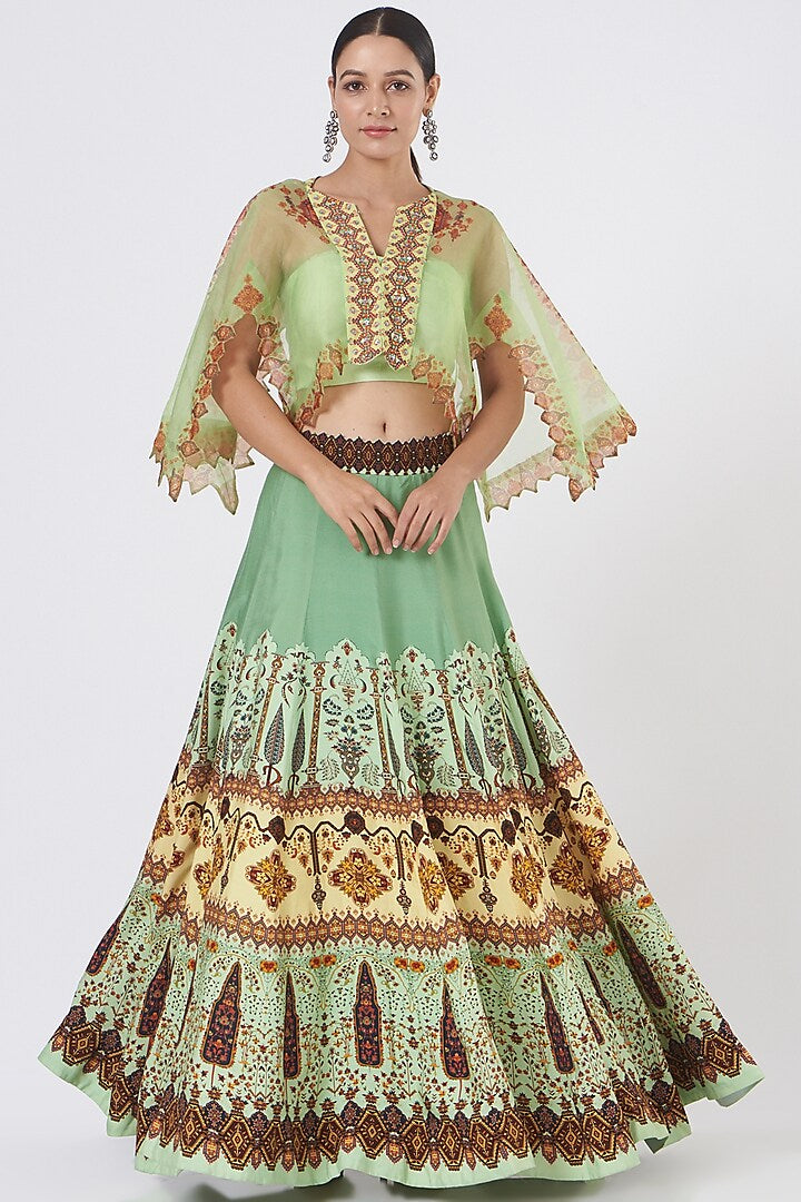 Blad green cape LEHANGA