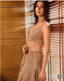 Sonal chauhan ethnowave amber lehenga