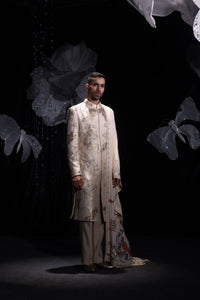 Gilded muse sherwani set