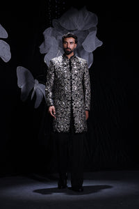 Midnight regal sherwani