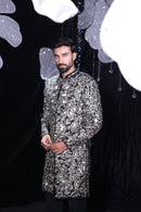 Midnight regal sherwani