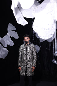 Midnight regal sherwani