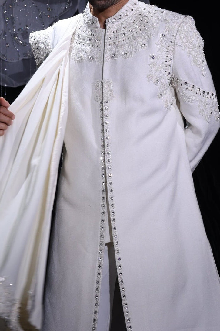 Celestial Stone Full Moon Sherwani Set