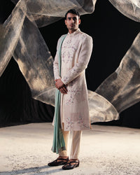 Beige sherwani || Gravity ||