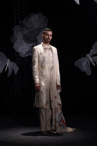 Gilded muse sherwani set