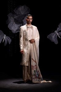 Gilded muse sherwani set