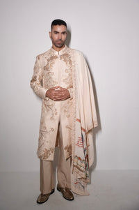 Gilded muse sherwani set