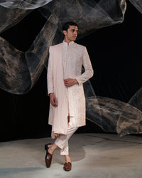 Blush pink sherwani || Gravity ||