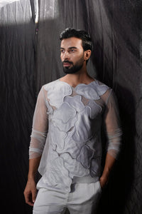 Gilded frost longline ind-Western