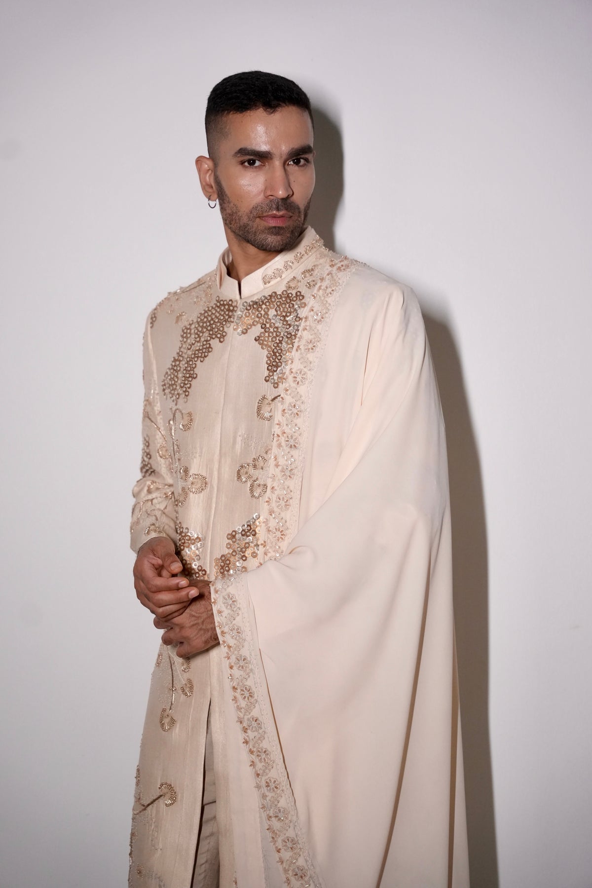 Gilded muse sherwani set
