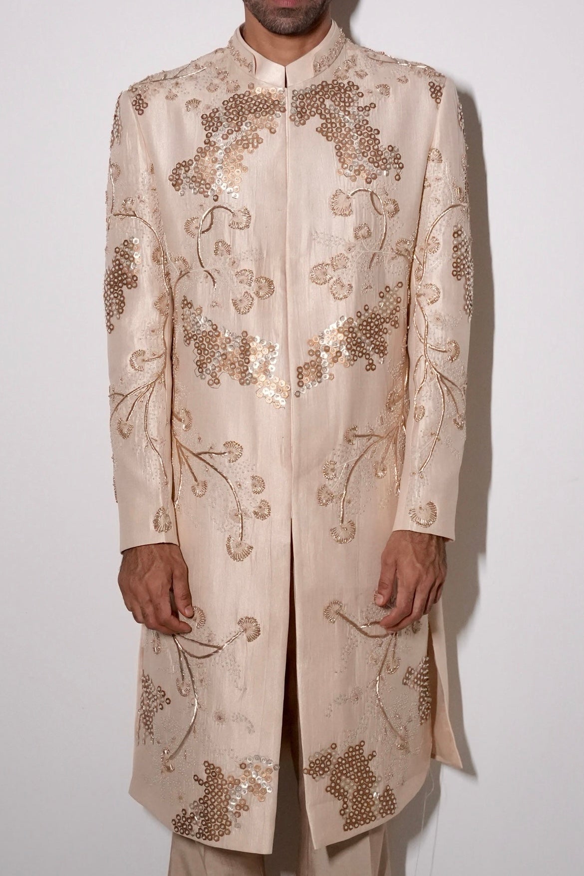 Gilded muse sherwani set