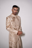 Gilded muse sherwani set