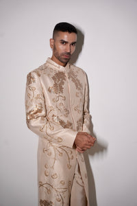 Gilded muse sherwani set