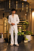 White crochet ethnowave ind-western