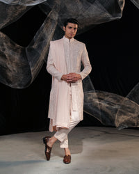 Blush pink sherwani || Gravity ||