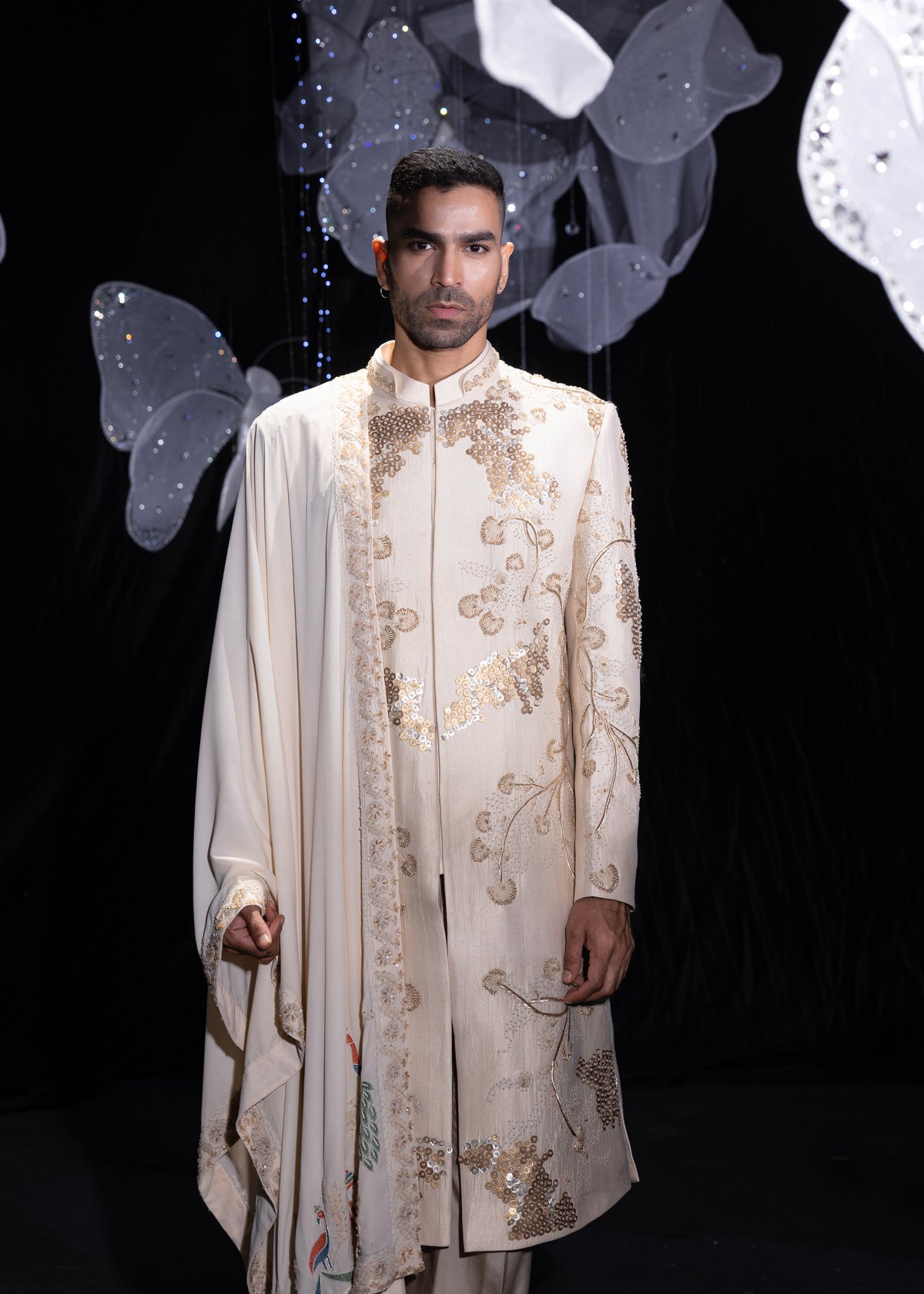 Gilded muse sherwani set