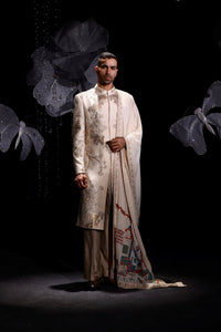 Gilded muse sherwani set