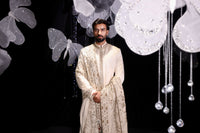 The gilded nawab sherwani set