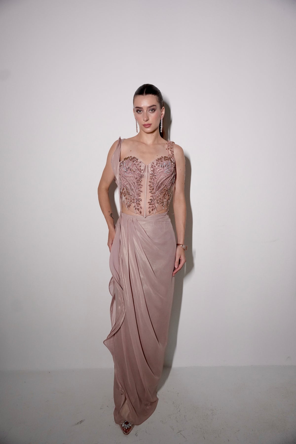 The ophelia indo western set
