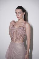 The ophelia indo western set