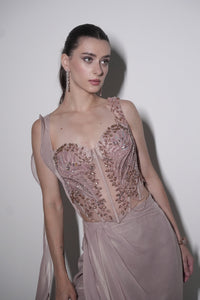 The ophelia indo western set