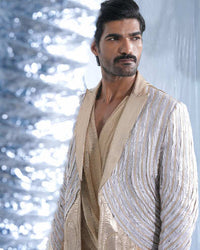 Oxidised Crushed Leather  Ind-Western