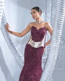 Rusty Cherry corset with  Neo fish tail