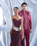 Rusty Cherry corset with  Neo fish tail