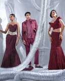 Rusty Cherry corset with  Neo fish tail