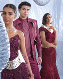 Rusty Cherry corset with  Neo fish tail