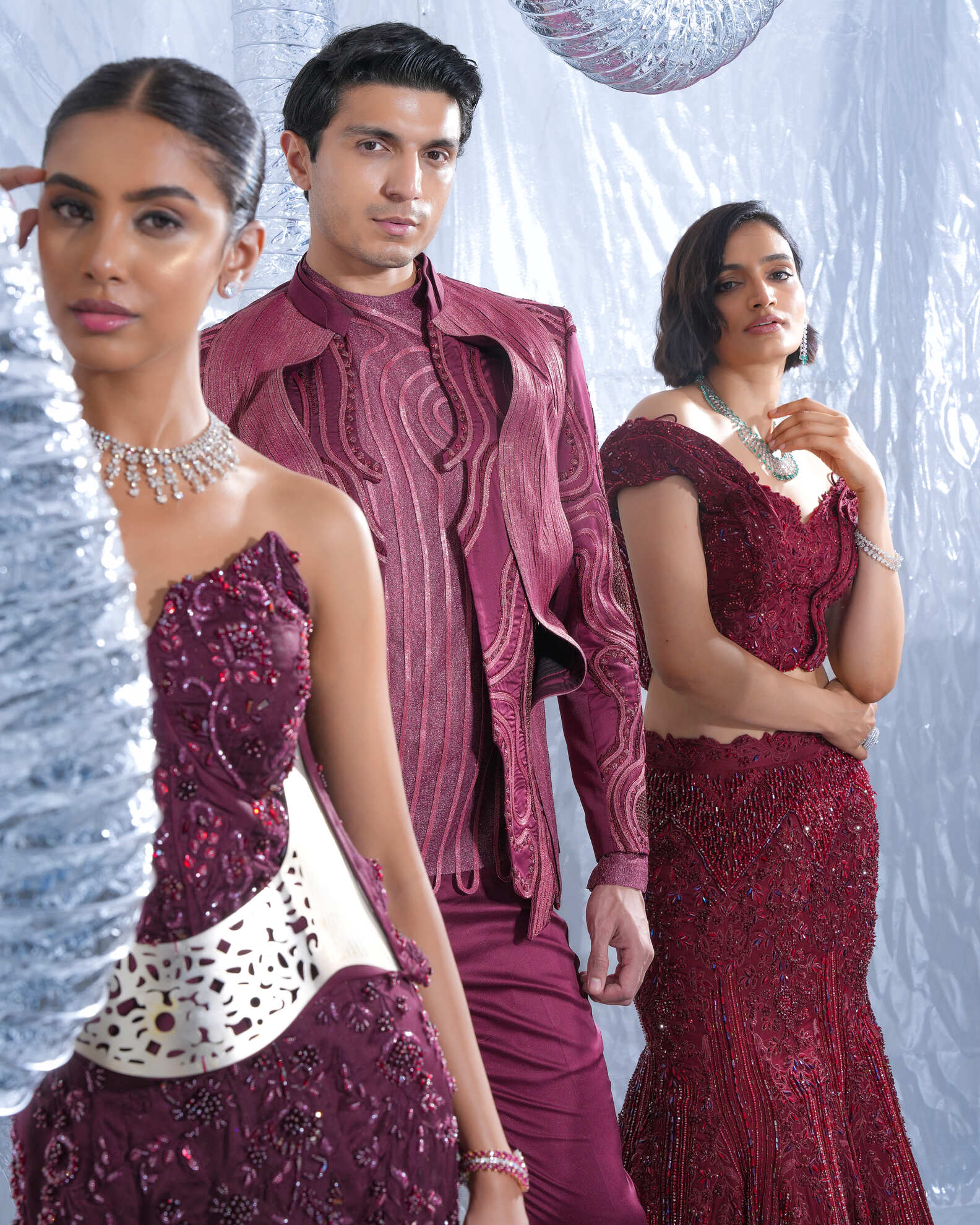 Rusty Cherry corset with  Neo fish tail