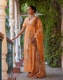 TANGERINE LIGHT ANARKALI