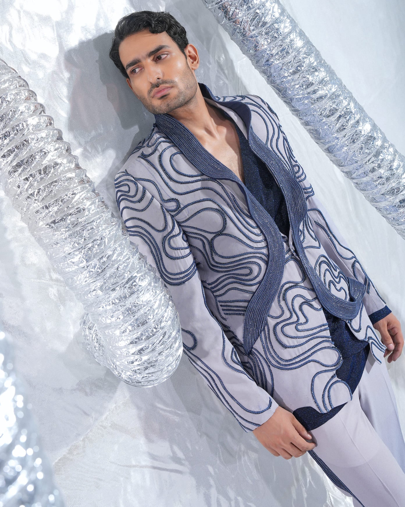 Neo Icy Lilac Muse With Ethno Wave