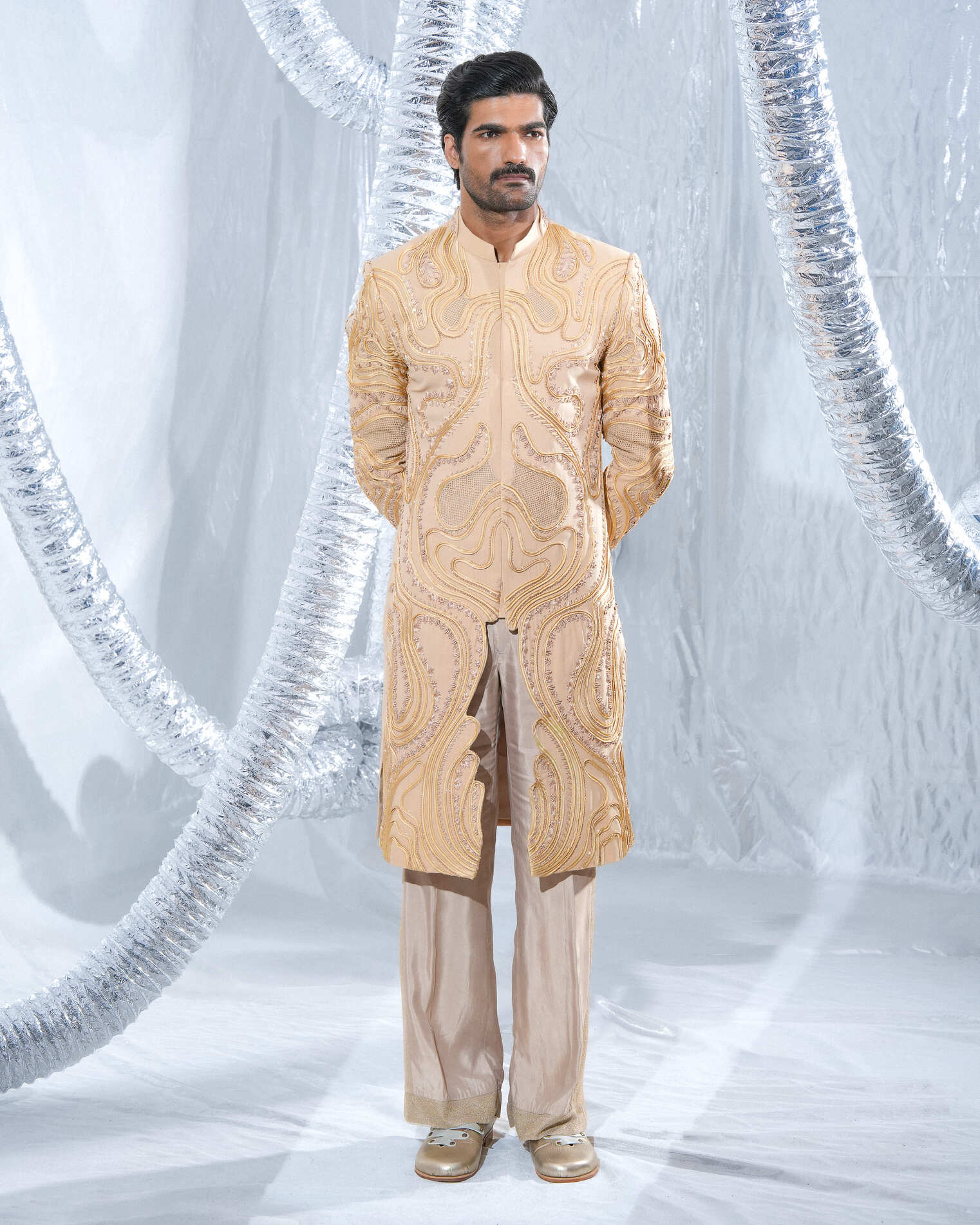 Neo Elegance sherwani  with pants