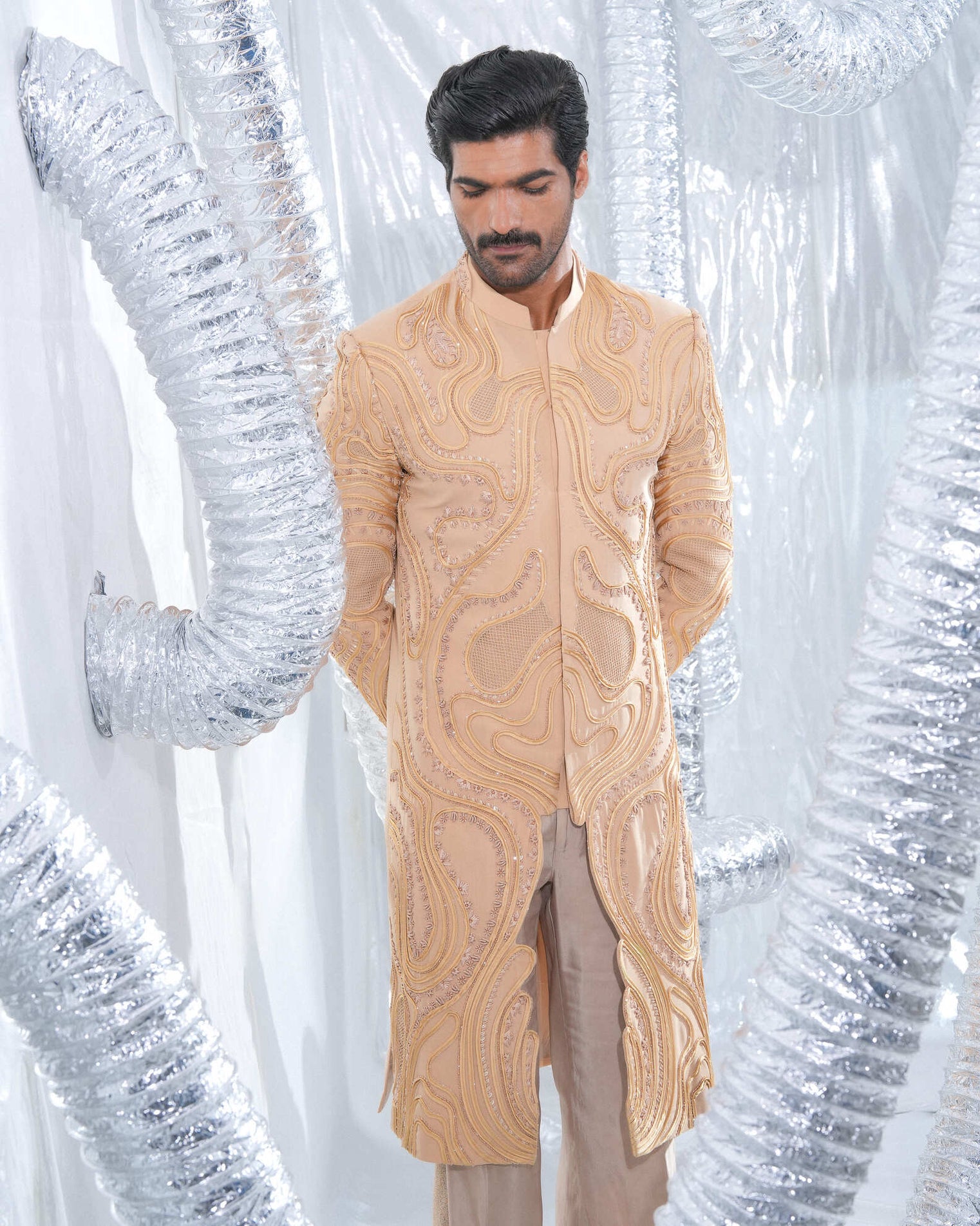 Neo Elegance sherwani  with pants