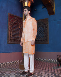 STRAP WAISTCOAT KURTA