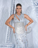 Marie Neo Gown With Ornate