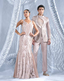 Metallic Blush with  Neo fish