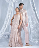 Metallic Blush with  Neo fish