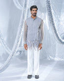 Ethno Wave Strip Shirt