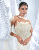 Aurora Ethno Fish-cut skirt with corset