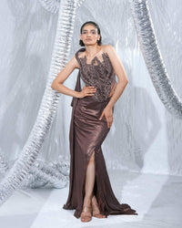 Embria  Neo Corset With Dramatic Trail