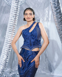 Cerulean Neo Corset With