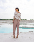 WHITE AND PASTEL CO-ORD SET