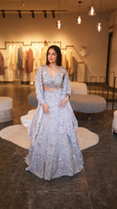 COCO SILVER LEHENGA