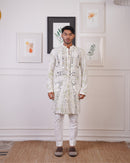 TYE AND DYE MIRROR WORK KURTA