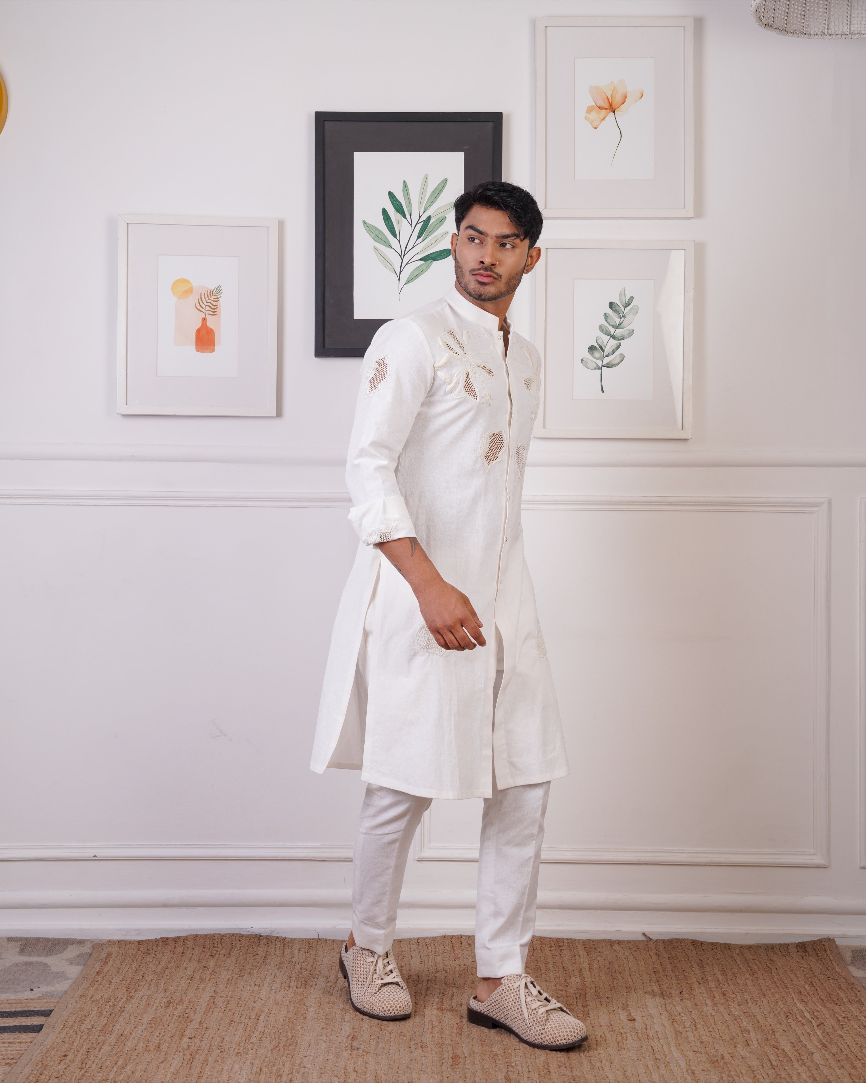 LINEN KURTA PANT