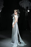 Midnight blue gown