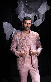 The gilded blush coat set